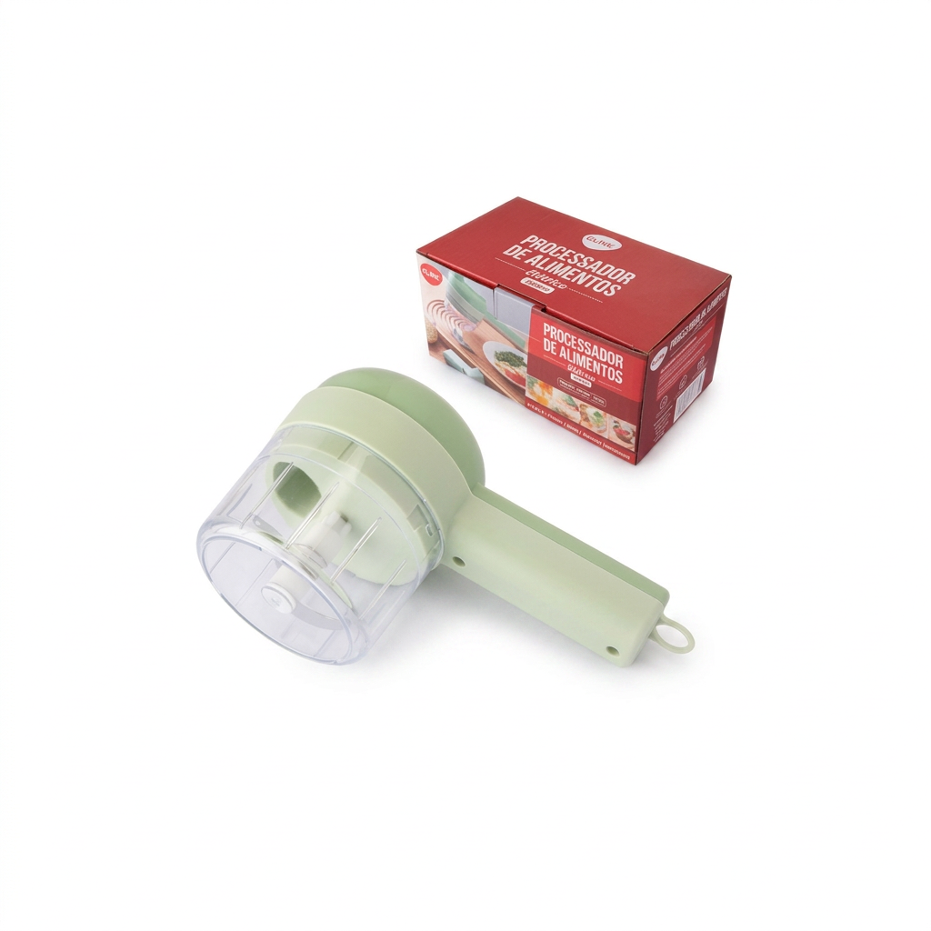 Cortador Picador Multifuncao Usb 200 Ml